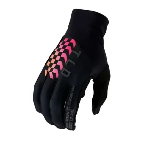 Troy Lee Designs Flowline Flipped kesztyű fekete Azonnali szállítás