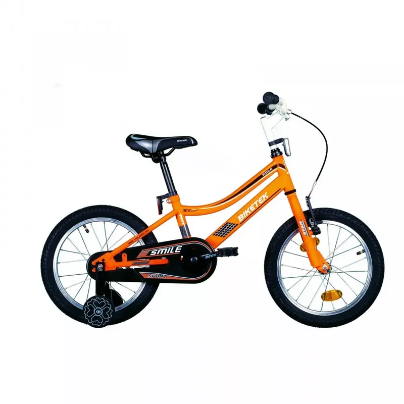 Nézd meg most 16 Biketek Smile kerékpár narancssárga
