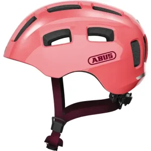 ABUS kerékpáros gyerek sisak Youn-I 2.0, In-Mold, living coral, M (52-57 cm) Akció