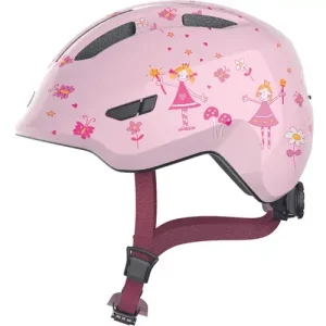 ABUS kerékpáros gyerek sisak Smiley 3.0, In-Mold, rose princess, S (45-50 cm) Legjobb ár