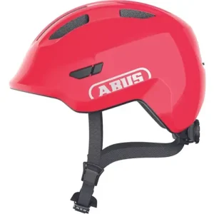 ABUS kerékpáros gyerek sisak Smiley 3.0, In-Mold, shiny red, M (50-55 cm) Csak ma