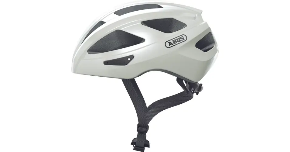 ABUS kerékpáros sport sisak Macator, In-Mold, pearl white, S (51-55 cm) Legnépszerűbb