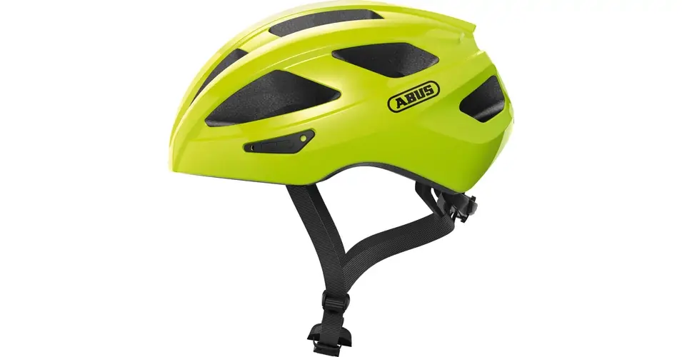 ABUS kerékpáros sport sisak Macator, In-Mold, signal yellow, S (51-55 cm) Szuper ajánlat