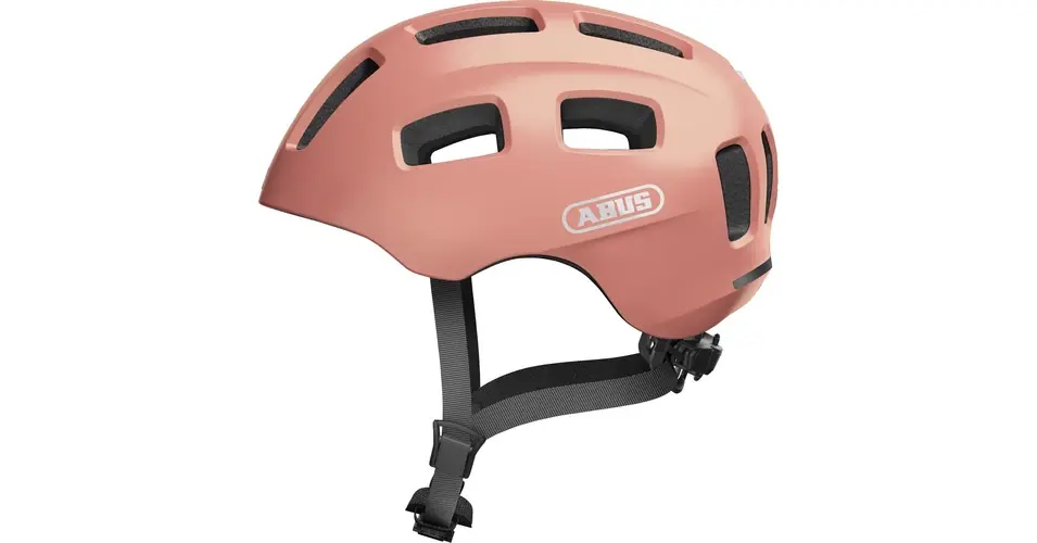 ABUS kerékpáros gyerek sisak Youn-I 2.0, In-Mold, rose gold, M (52-57 cm) Biztonságos fizetés