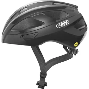 ABUS kerékpáros sport sisak Macator MIPS, In-Mold, shiny black, M (52-58 cm) Árcsökkenés