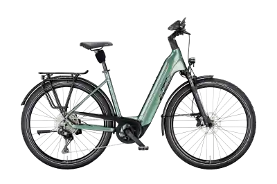 Biztonságos fizetés KTM Macina Style 820 Di2 Unisex 800Wh Elektromos Trekking Kerékpár - Oxygen Green - zöld