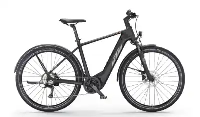 Gyors szállítás KTM Macina Cross CX 510 LFC 500Wh Elektromos Trekking Kerékpár - Black Matt - fekete