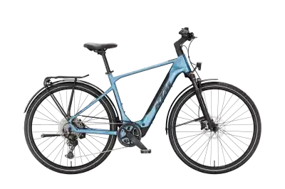 Árcsökkenés KTM Macina Sport SX 20 400Wh Elektromos Trekking Kerékpár - Steel Blue Matt - kék