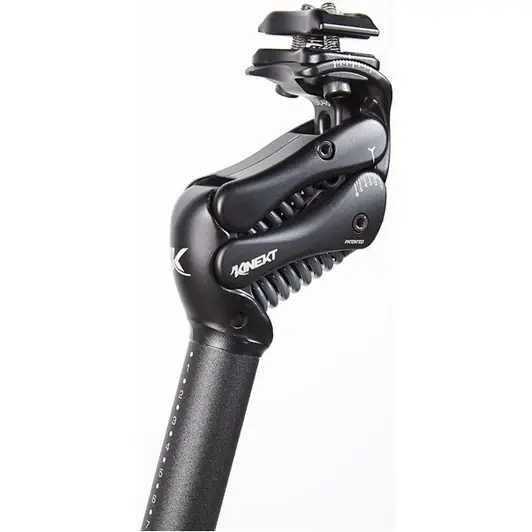 KINEKT 2.1 Aluminum 30,9 mm SHORT 350 mm XL2 Rugóval Kerékpár Teleszkópos Nyeregcső Prémium