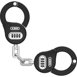 ABUS bilincses láncos lakat Chain Claw, 10 cm, fekete Gyors kiszállítás