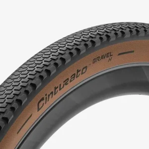 Akciós ár Pirelli Külső Cinturato™ Gravel "H" CLASSIC MTB H 27,5"(45-584) 650B Tubeless ready(belső nélküli) fold. BEIGE/FEKETE